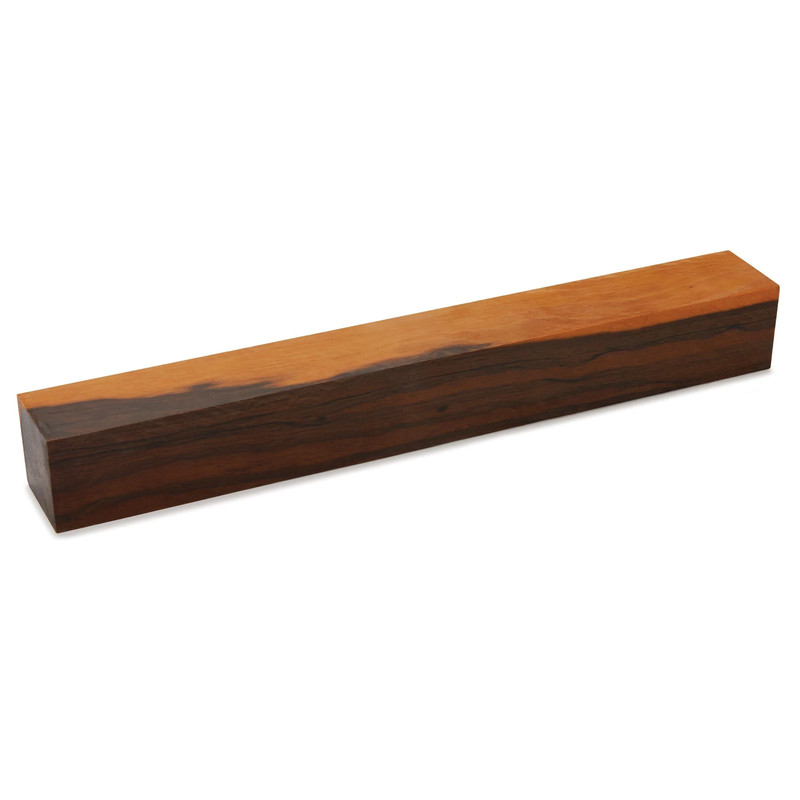 Surinam Ironwood Wood Turning Stock - Thickness:1-1/2" - Width:1-1/2" - Length:12"